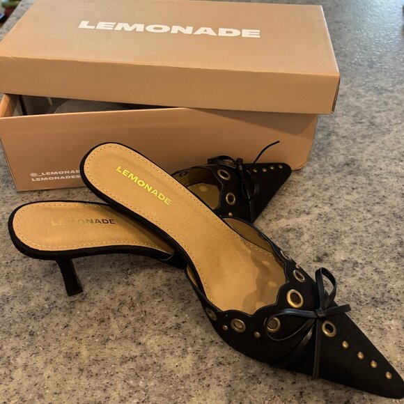 NWT Charisma Pointed Toe Heels Black Size 9 - Picture 4 of 6